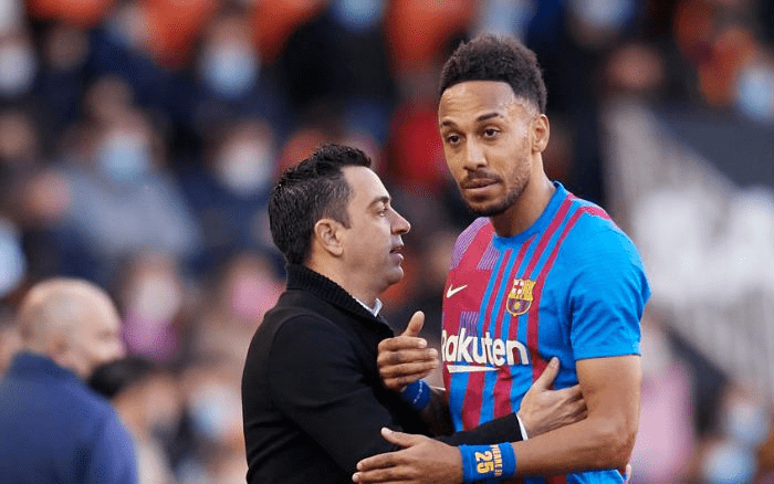 Xavi, entraîneur Barcelone: « Aubameyang me fait mal.. » Xavi regrette le départ d'Aubameyang
