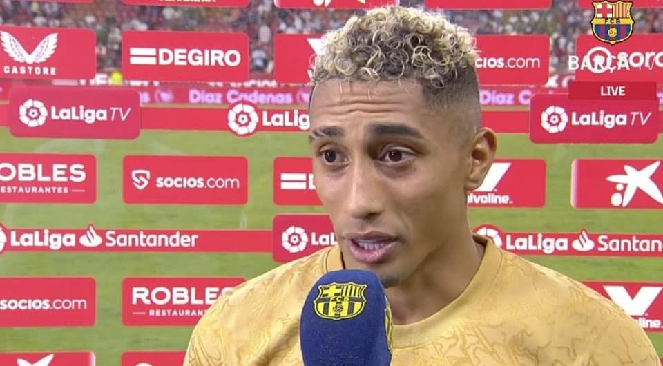 Raphinha livre les clés du succès du Barça de Xavi