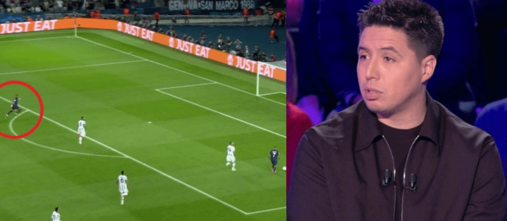 Samir Nasri allume Kylian Mbappé Samir Nasri allume Kylian Mbappé