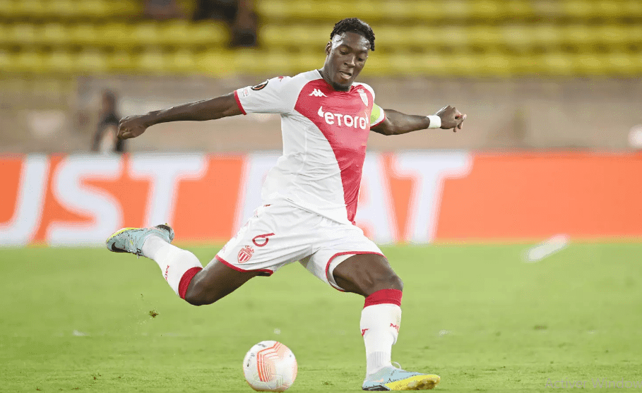 Axel Disasi, défenseur de Monaco appelé au Mondial 2022