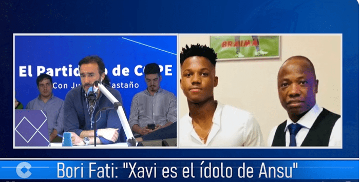 Après l’incroyable interview du père de Fati, Xavi prend une décision Bori Fati, l'incroyable interview à la COPE