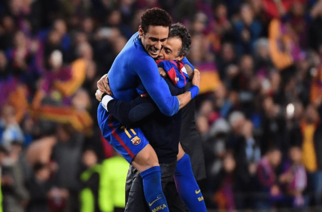 Luis Enrique envoie Neymar à Barcelone Neymar, Luis Enrique favorable à un départ
