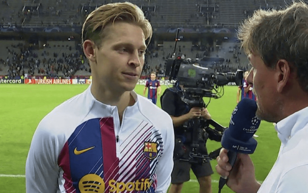 Frenkie De Jong lâche une info qui va plaire à Laporta Frenkie de Jong veut prolonger à Barcelone