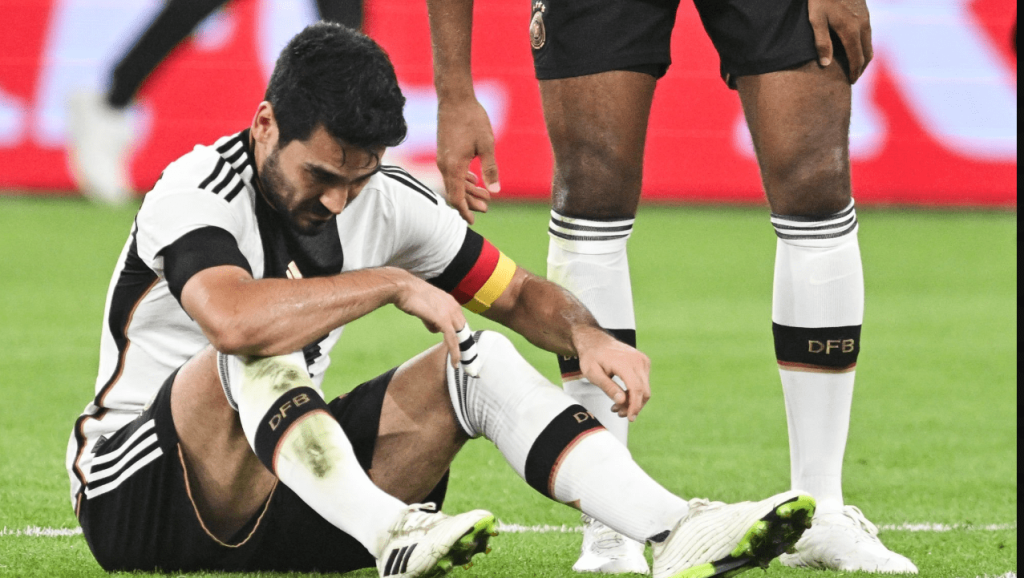 Gündogan blessé au dos contre la France
