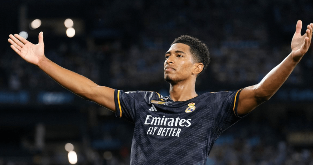 Bellingham envoie une balle perdue à Messi et Mbappé Belligham forfait contre Leipzig en 8e de finale de la C1