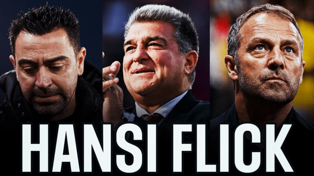 Barça: Joan Laporta choisit Hansi Flick et justifie son choix Laporta choisit Hansi Flick pour entraîner le Barça