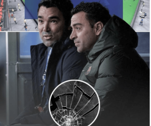 Xavi désamorce une bombe avec Deco