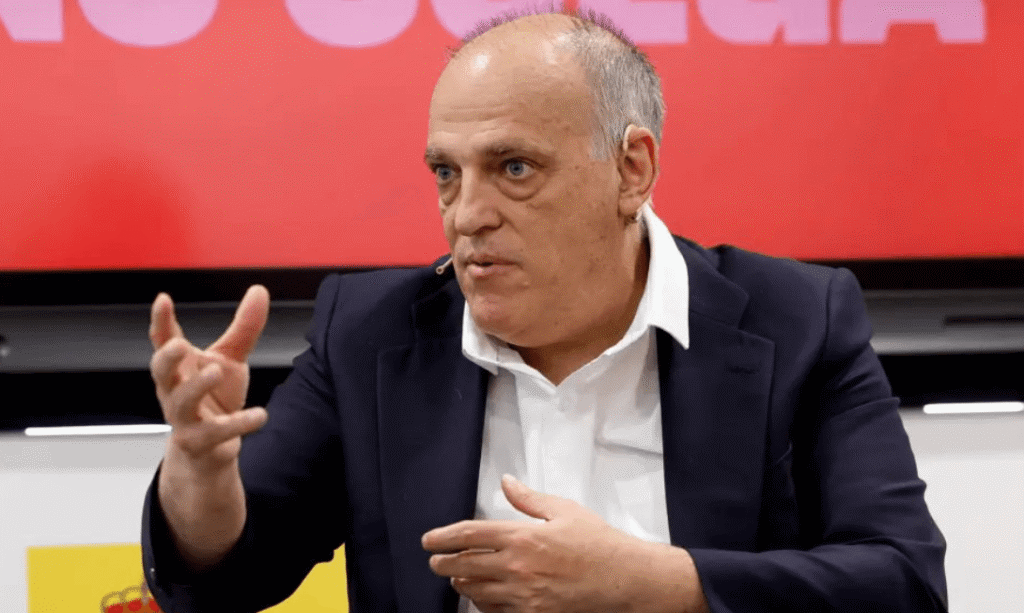 Javier Tebas lâche une bonne nouvelle au Barça Javier Tebas un Barça solide financièrement