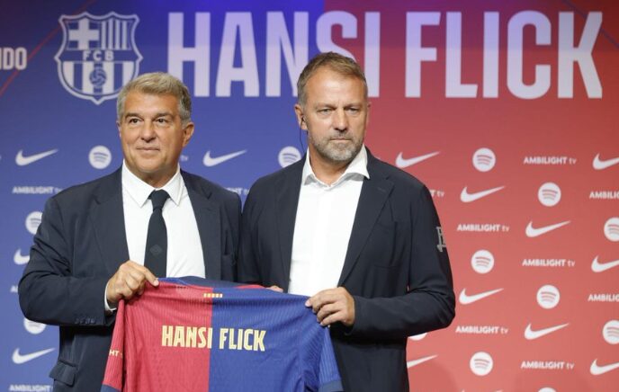 Suivez en direct la président de Hansi Flick au Barça