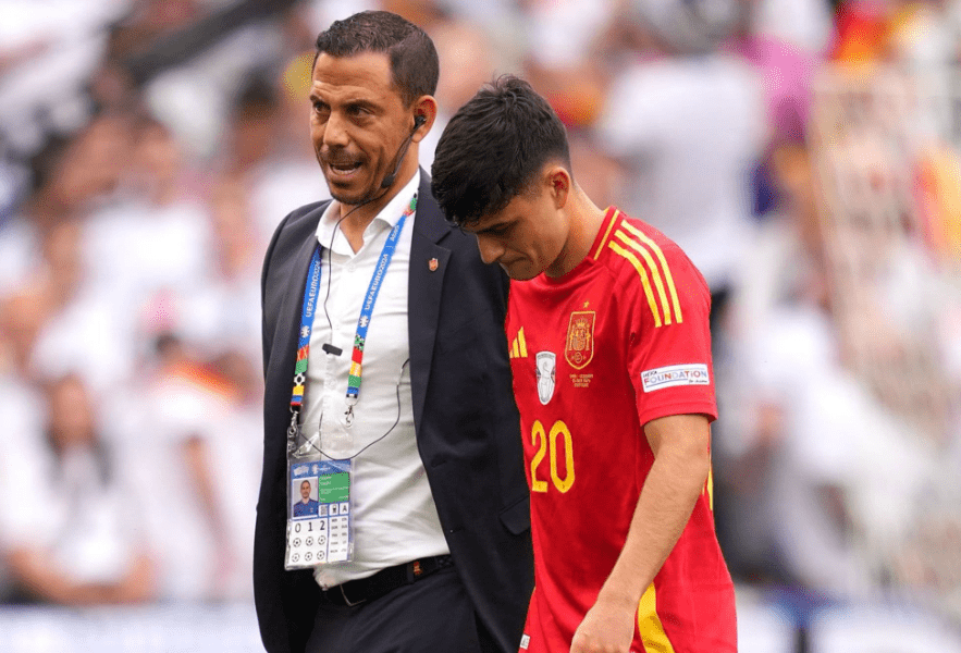 Blessé contre l’Allemagne: sentence terrible pour Pedri Pedri forfait pour le reste de l'Euro