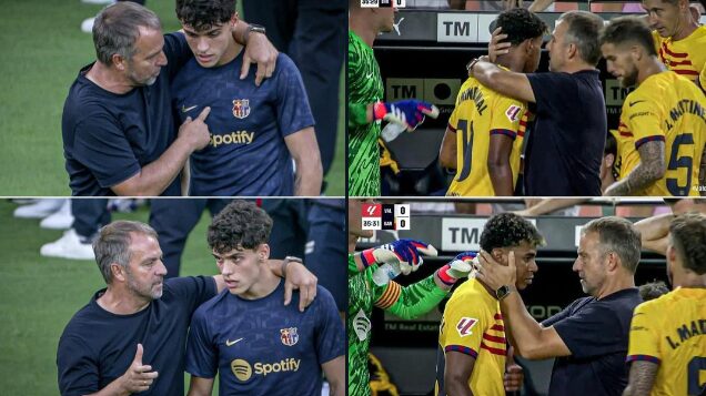 Jeunes et talentueux : Les Pépites du Barça brillent sous Flick Hansi Flick donne le pouvoir aux jeunes