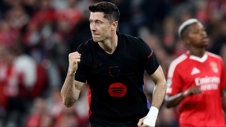 Benfica, la proie favorite de Lewandowski avant le choc européen