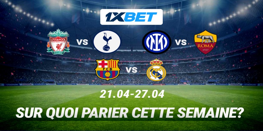 El Clásico, le clash pour le titre en EPL et la Serie A palpitante : jetez votre dévolu !