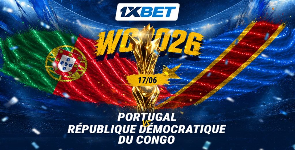 RD Congo vs Portugal : encouragez notre équipe nationale pour son premier match de la Coupe internationale avec 1xBet