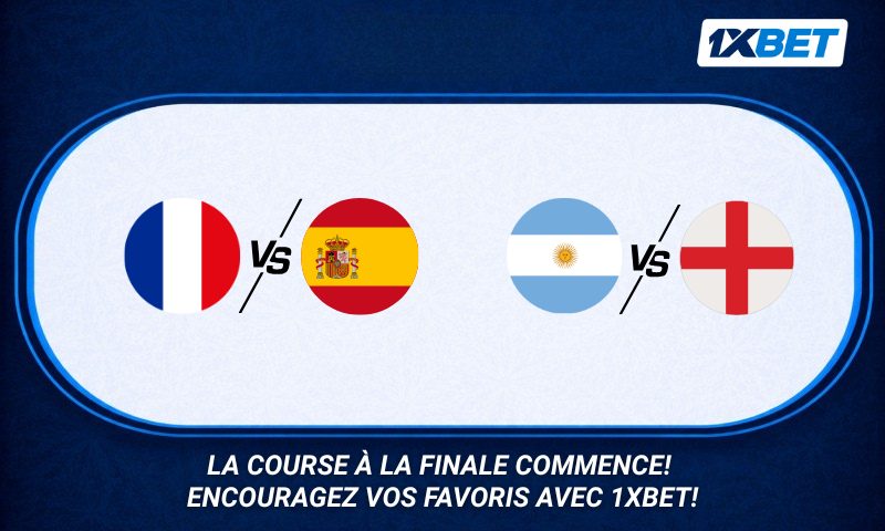 France vs Espagne, Angleterre vs Argentine : Qui se qualifiera pour la finale du Championnat du monde ?