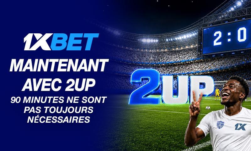 Quand deux buts changent tout : comment la fonction 2up aide les joueurs de 1xBet
