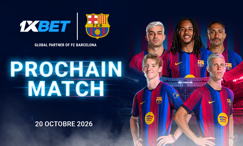 Le FC Barcelone fait face à un test difficile contre le PSG : grande soirée européenne avec 1xBet !
